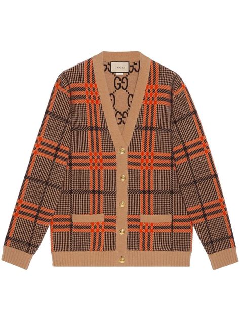 gucci wool cardigan|Gucci reversible cardigan.